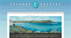 Desktop Screenshot of estuaryestates.co.uk